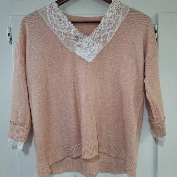 Cute Pink Sweater - Picture 2 of 5